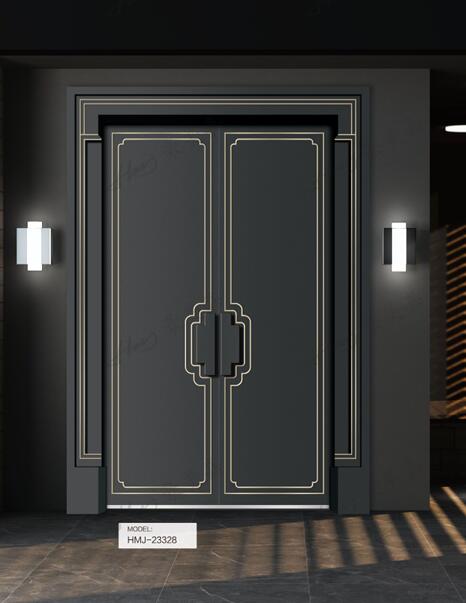 定做別墅鑄鋁門