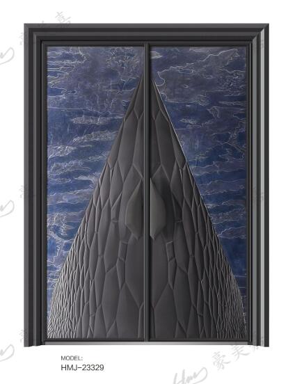 定制豪華鑄鋁門